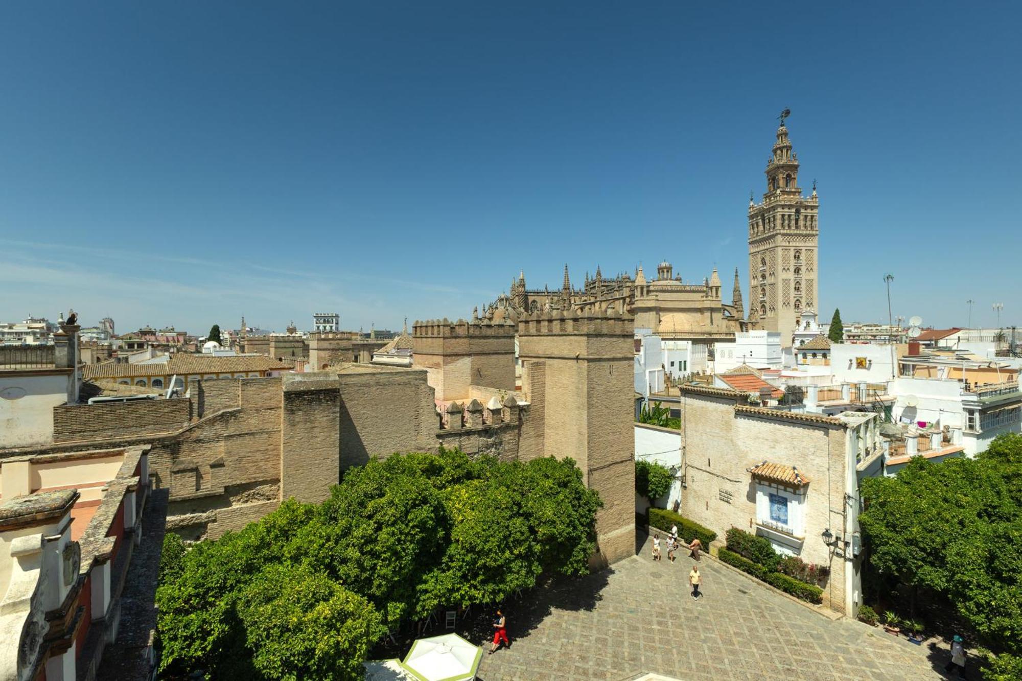 شقة Alianza Giralda Sky View By Valcambre إشبيلية المظهر الخارجي الصورة